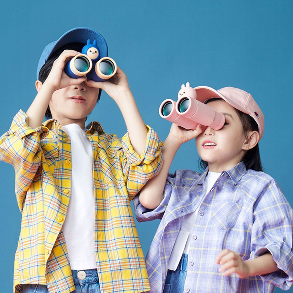 Kids Telescope Mini Detachable Binoculars Science Educational Toy Gifts For Camping