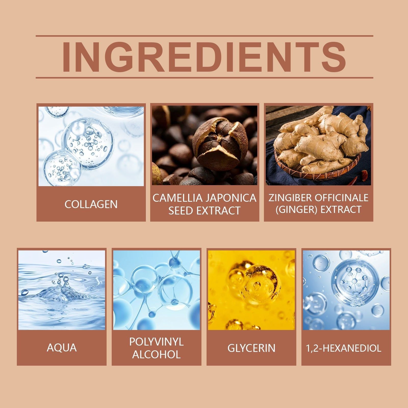 Collagen Peel-Off Mask for Brightening, Hydrating, Lighten Skin Tone, Soft & Smooth ,1set