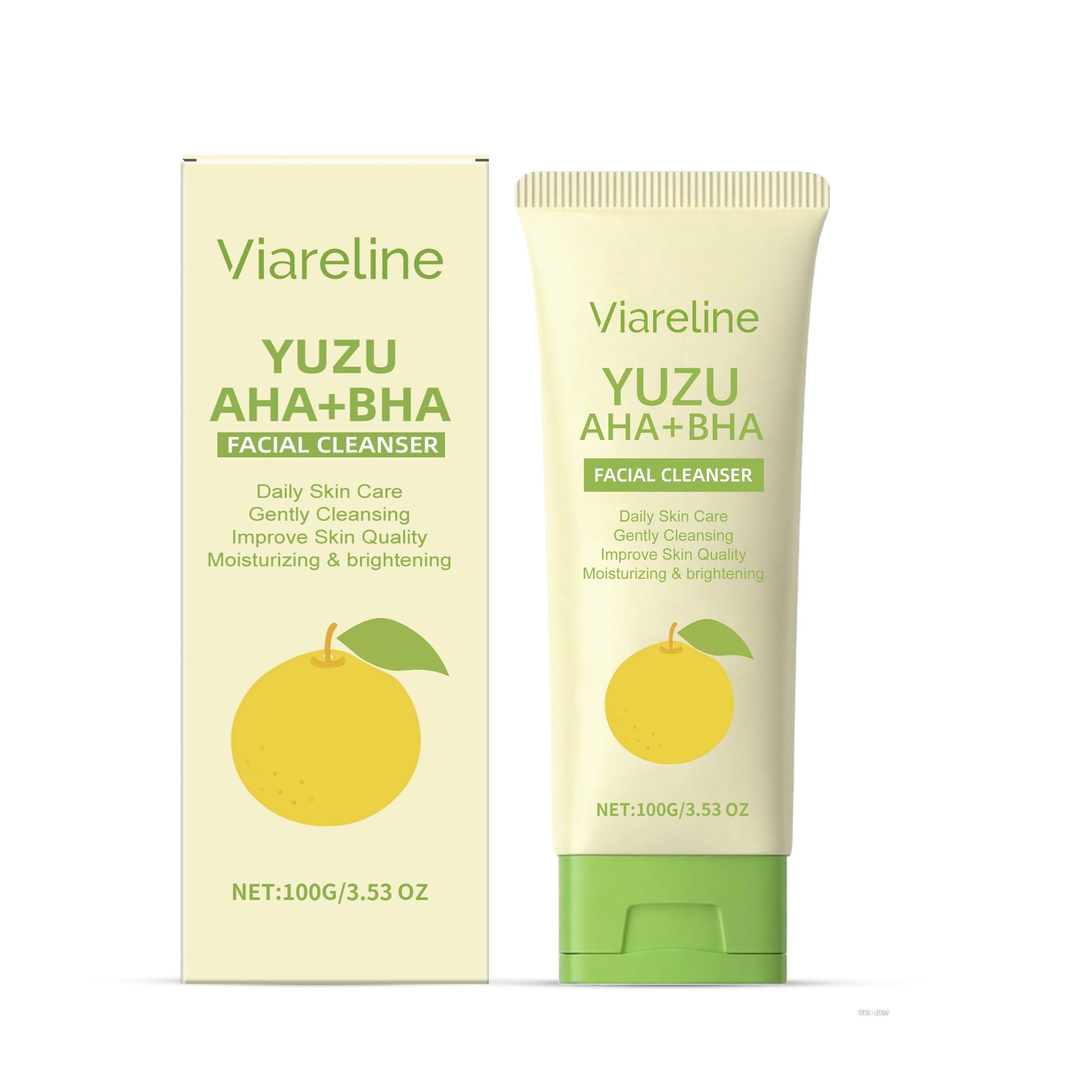 Citrus Foam Facial Cleanser, Oil Control, Gentle, Refreshing, Hydrating ,100g