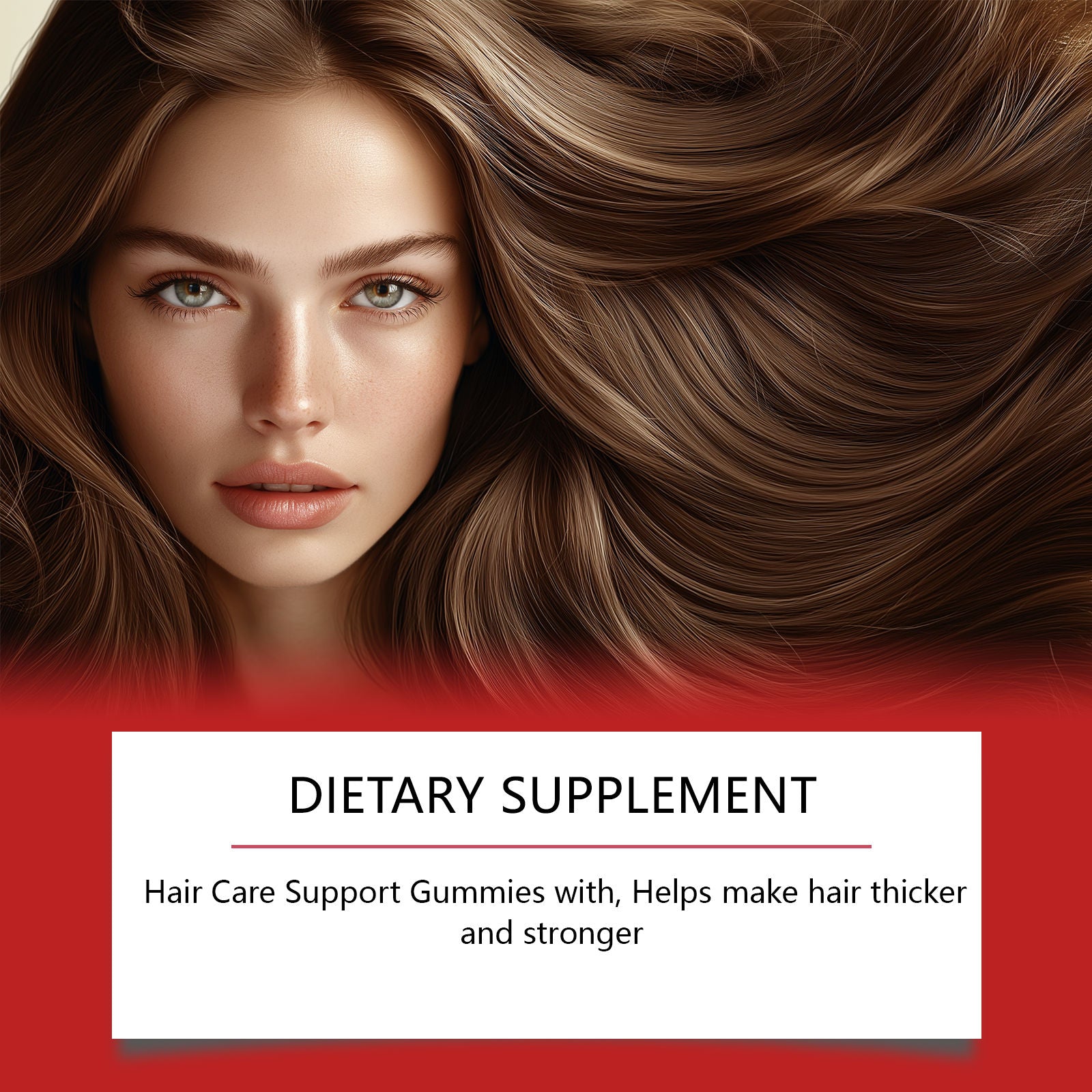 Boost Hair Growth with Collagen Gummies, Stronger Thicker Hair, Skin & Nails ,30 gummies