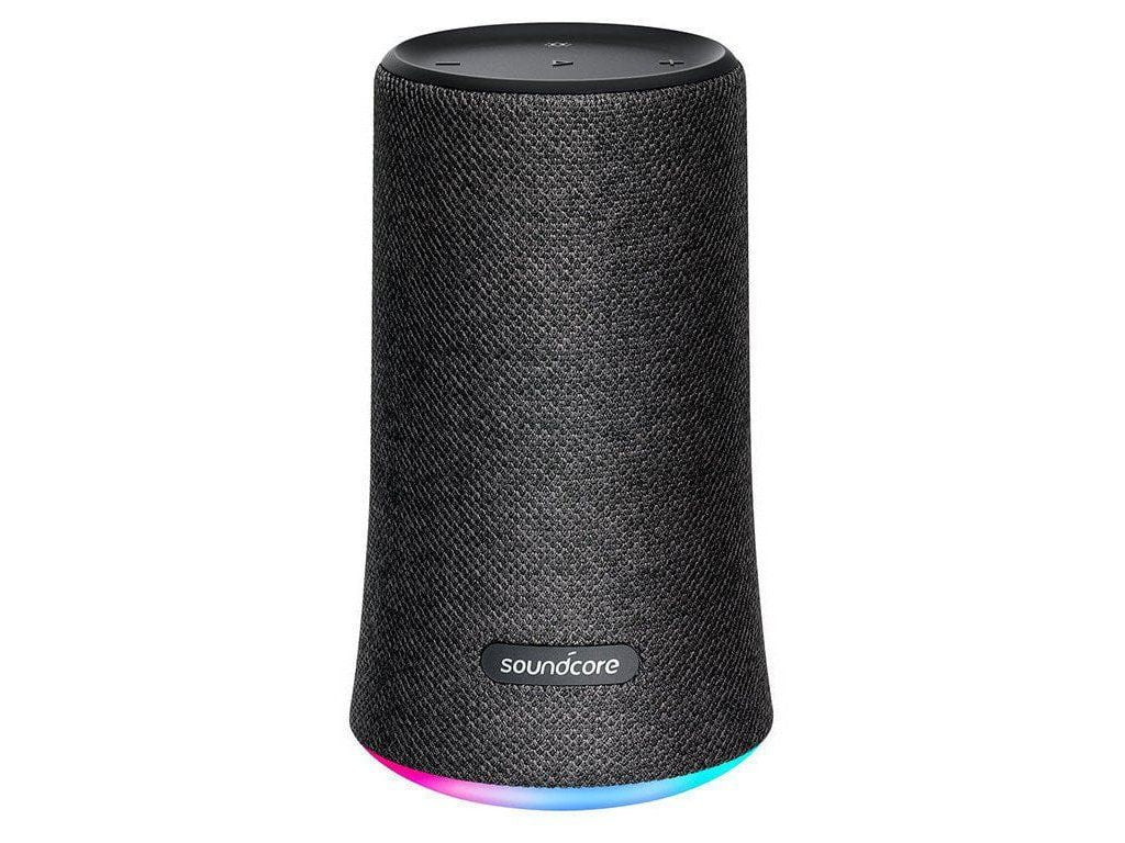 Soundcore Flare+ Portable Bluetooth Speaker with BassUp, Black