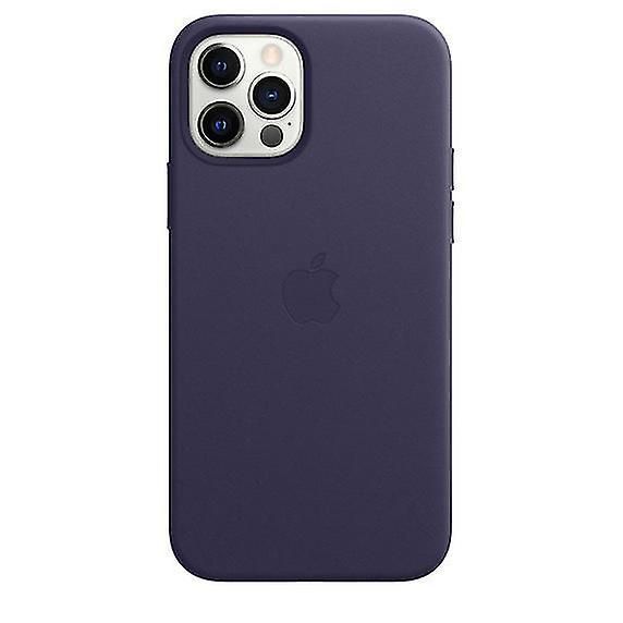 For iPhone 12/12 Pro - Leather Case with MagSafe, Stylish and Protective Phone Cover