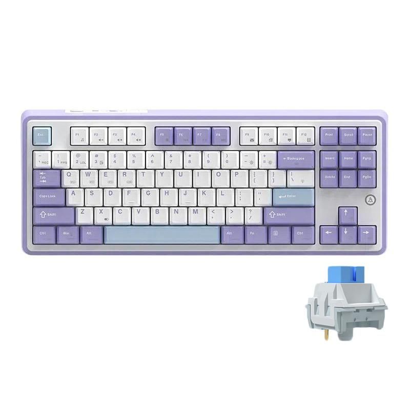 Ajazz AK870 RGB Keyboard Flying Fish Axis Purple