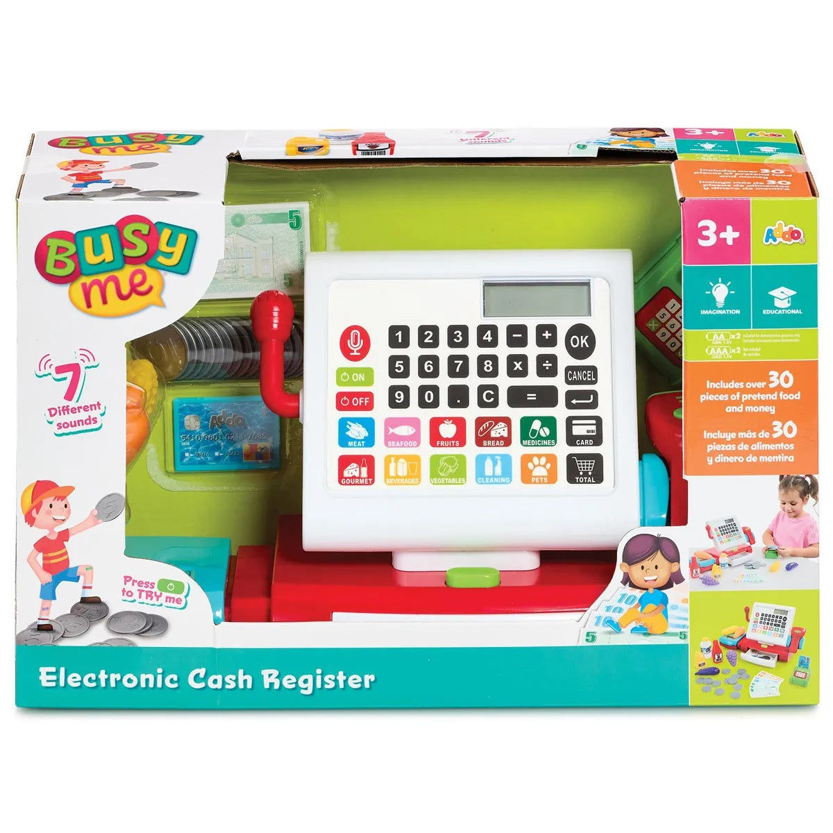 Addo-Busy Me Electronic Cash Register Playset
