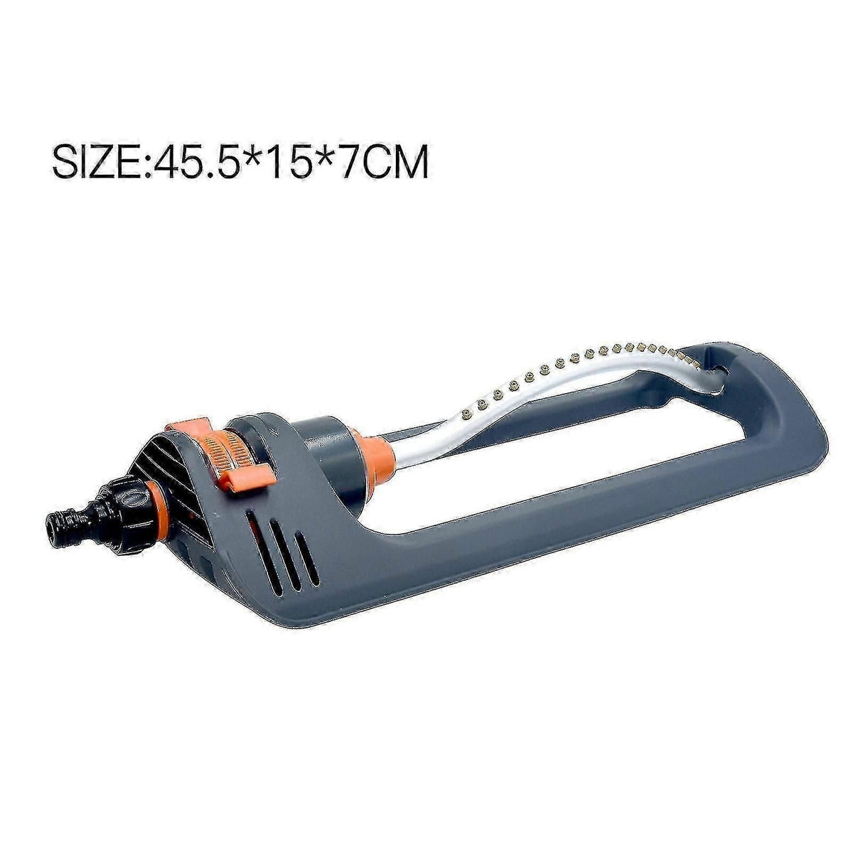 Lawn Sprinkler, Oscillating Sprinkler With 19 Hole Brass Nozzles, Water Sprinkler, Irrigation Sprinkler For Lawn