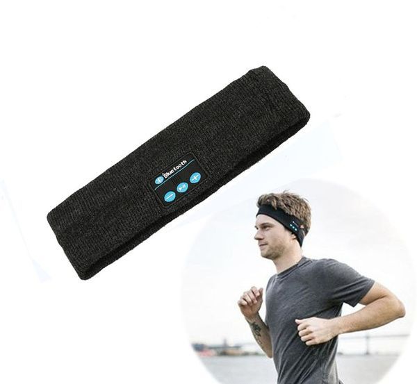 Bluetooth Headband Sports Sleep Headphones Wireless Headset Fitness Headscarf
