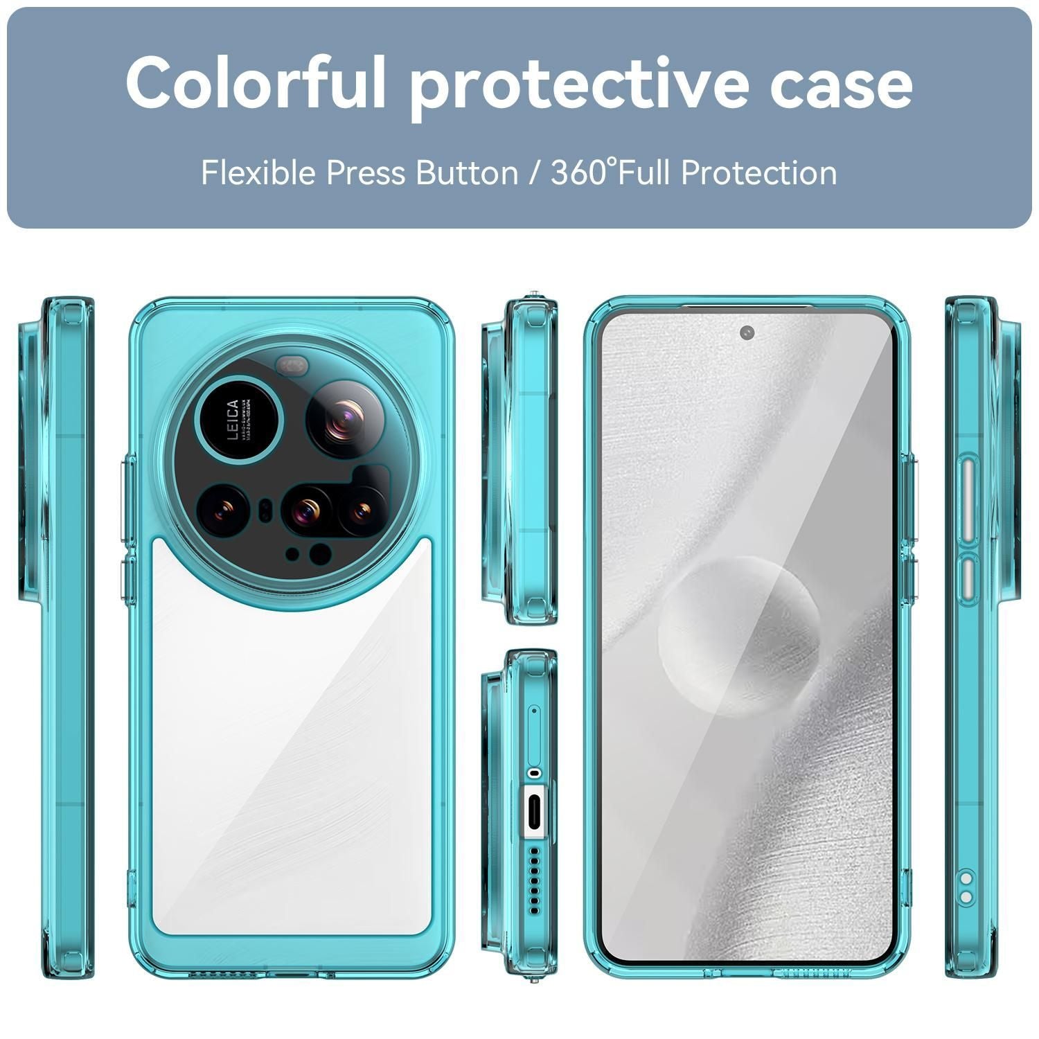 Acrylic + TPU Phone Case For Xiaomi 15 Ultra