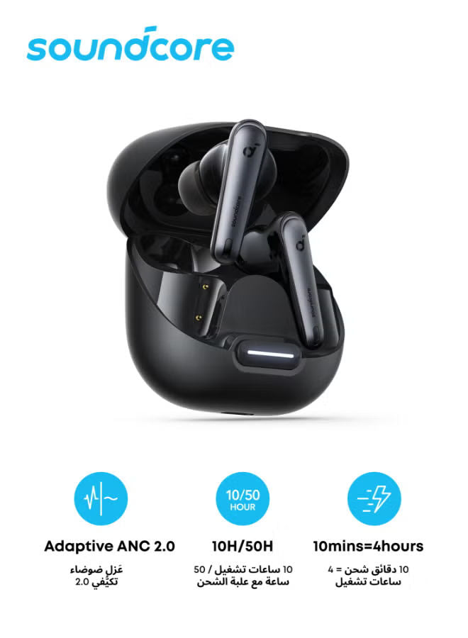 Anker Soundcore Liberty 4 NC Black Wireless Earbuds
