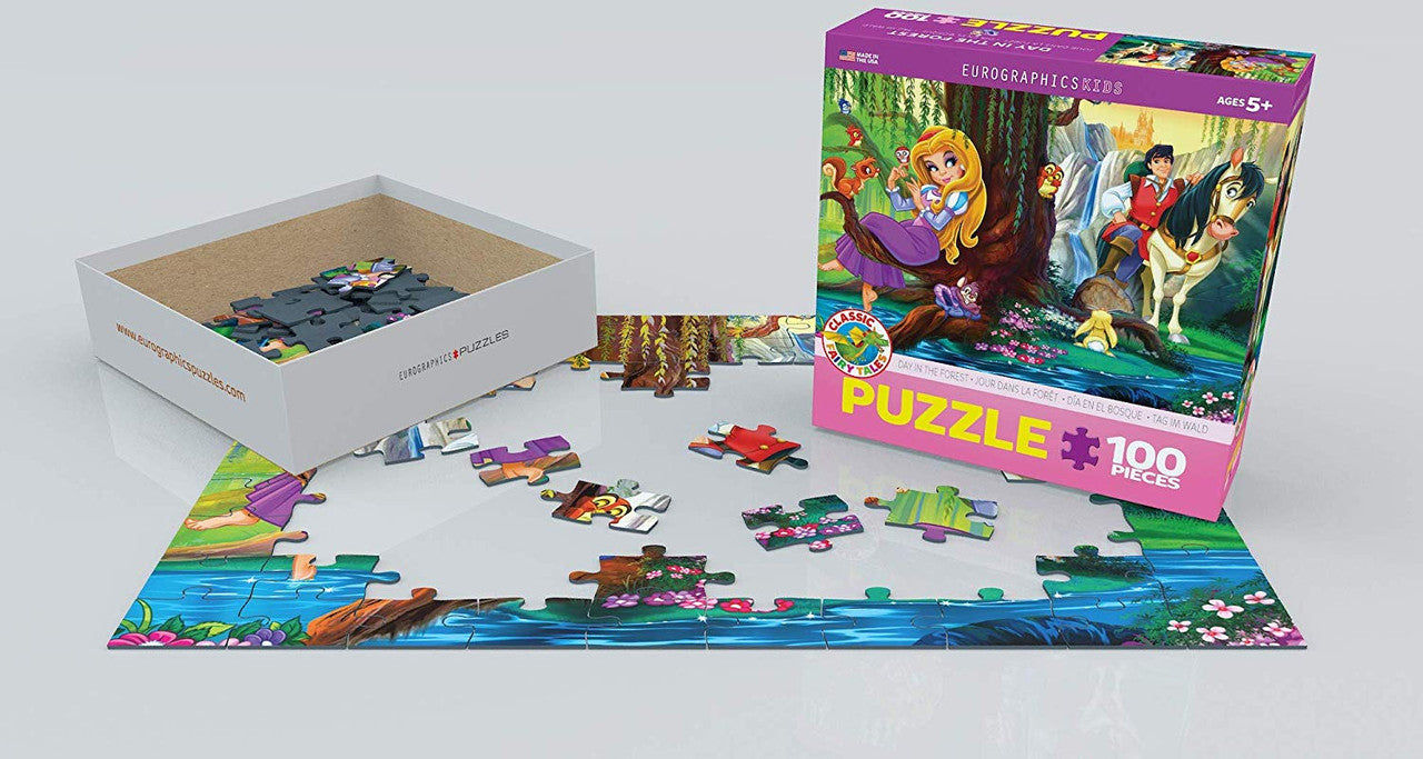 Day In The Forest 100 Pieces Puzzle