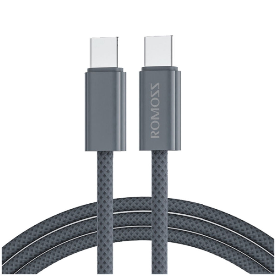 Romoss Type-C To Type-C Cable, 60W, 3A, 1M, CB3235