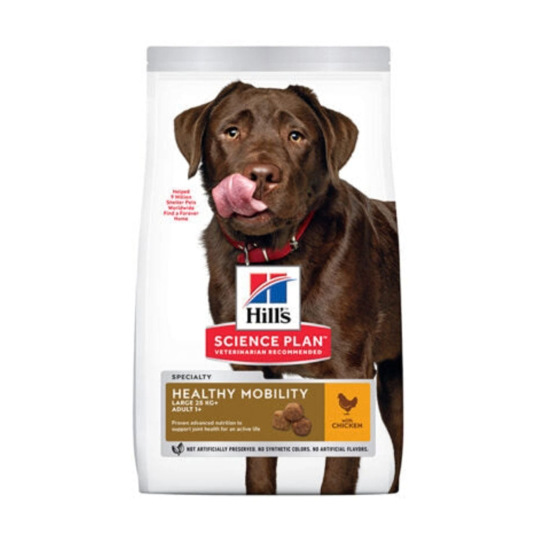 Hill's Science Plan Healthy Mobility Large Breed Adult Dog Food with Chicken, 14kg