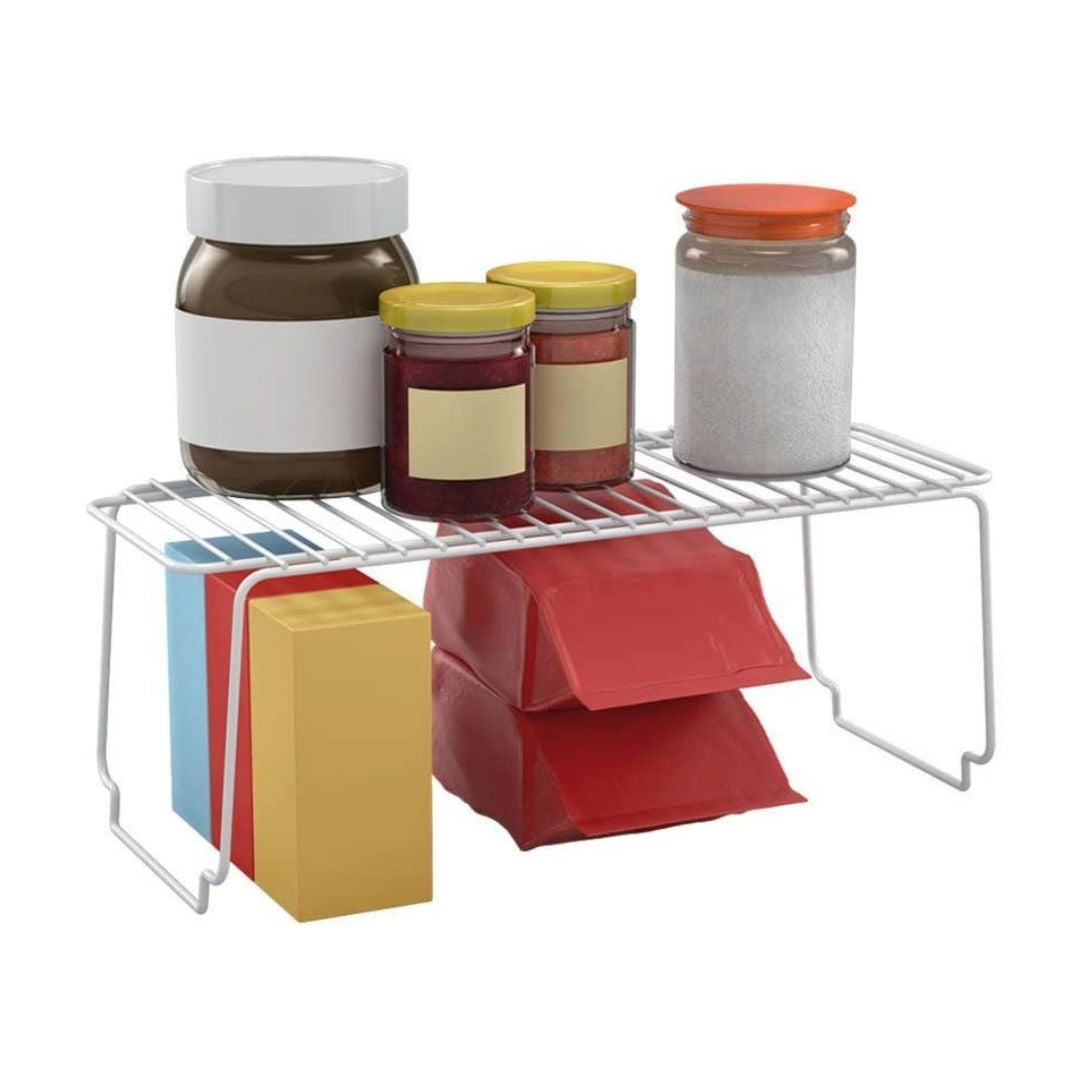 Metaltex Bridge Stack Shelf, Adjustable Kitchen Organizer