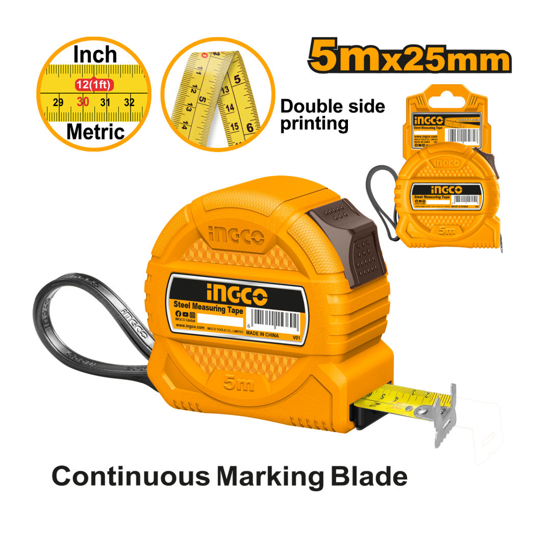 INGCO Steel Measuring Tape