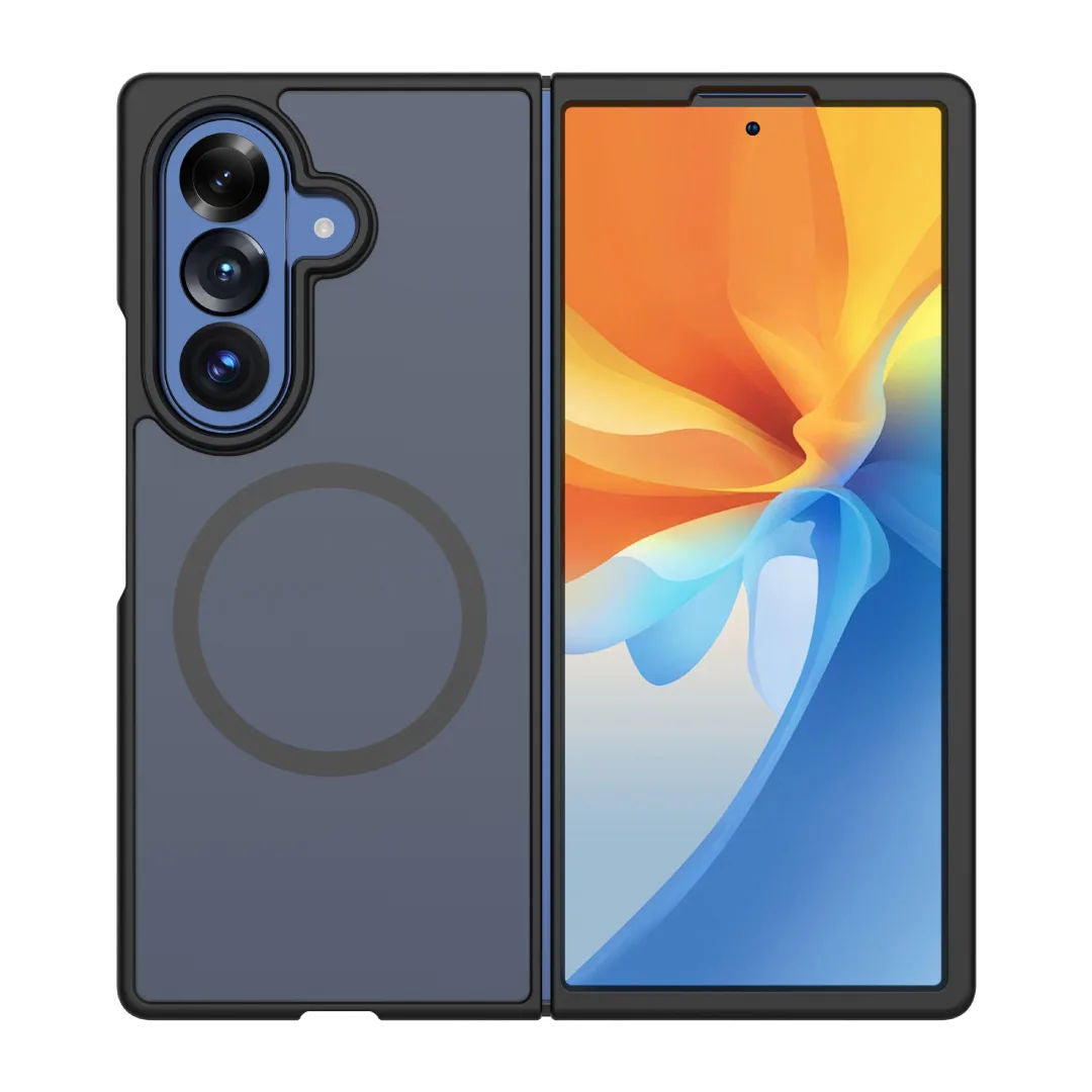 Blupebble Samsung Galaxy Fold 8 Ultra Hybrid Matte Case, Black