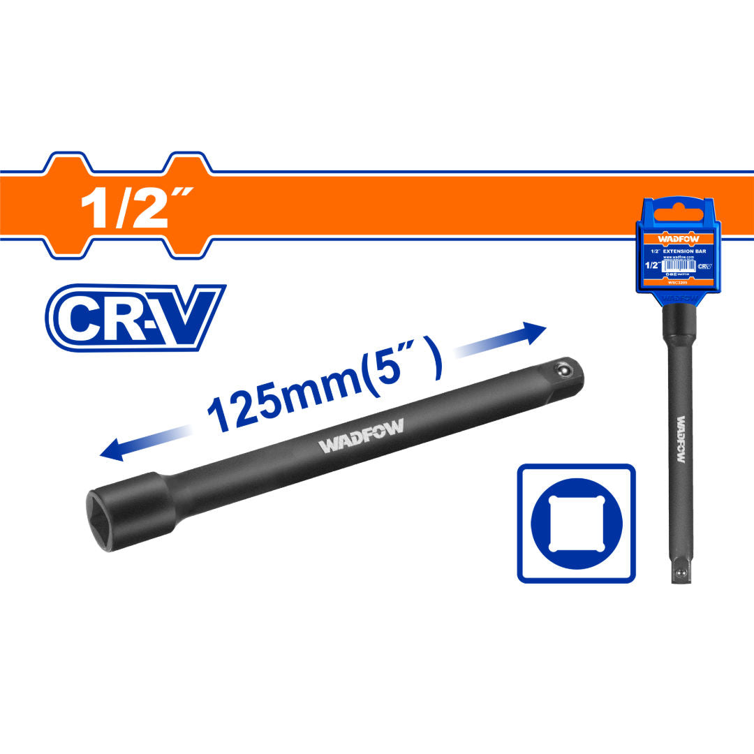 WADFOW 1/2" Dr. Impact Extension Bar