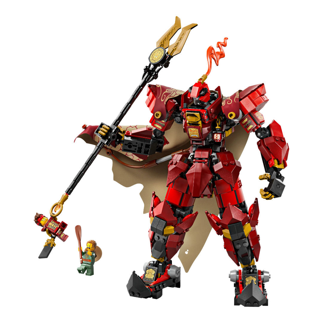 مجموعة ألعاب البناء «فارس النار» من LEGO NINJAGO، للأعمار من 14 عامًا فما فوق