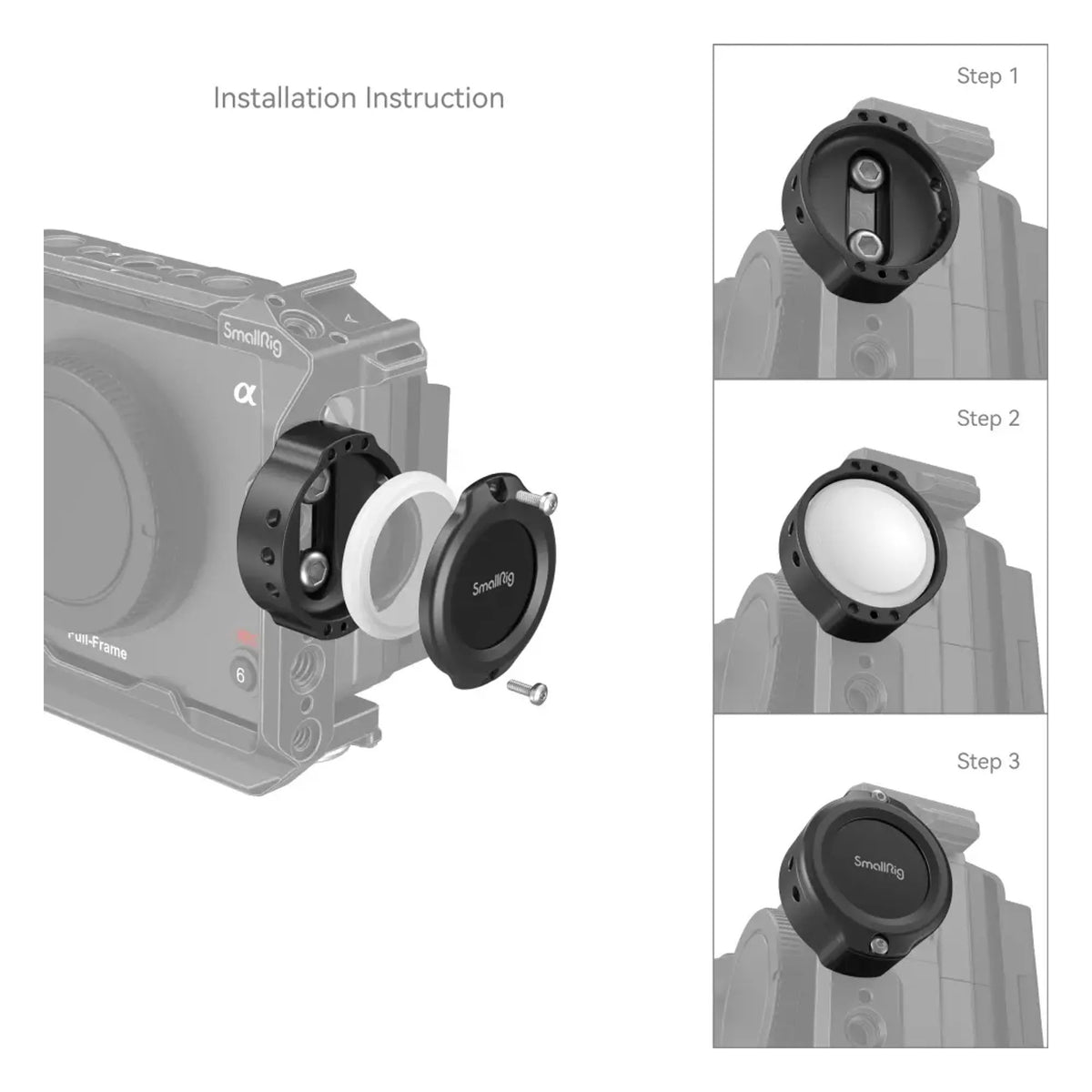SmallRig Protective Cage for Apple AirTag, Sleek Aluminum Alloy Mount, MD4149