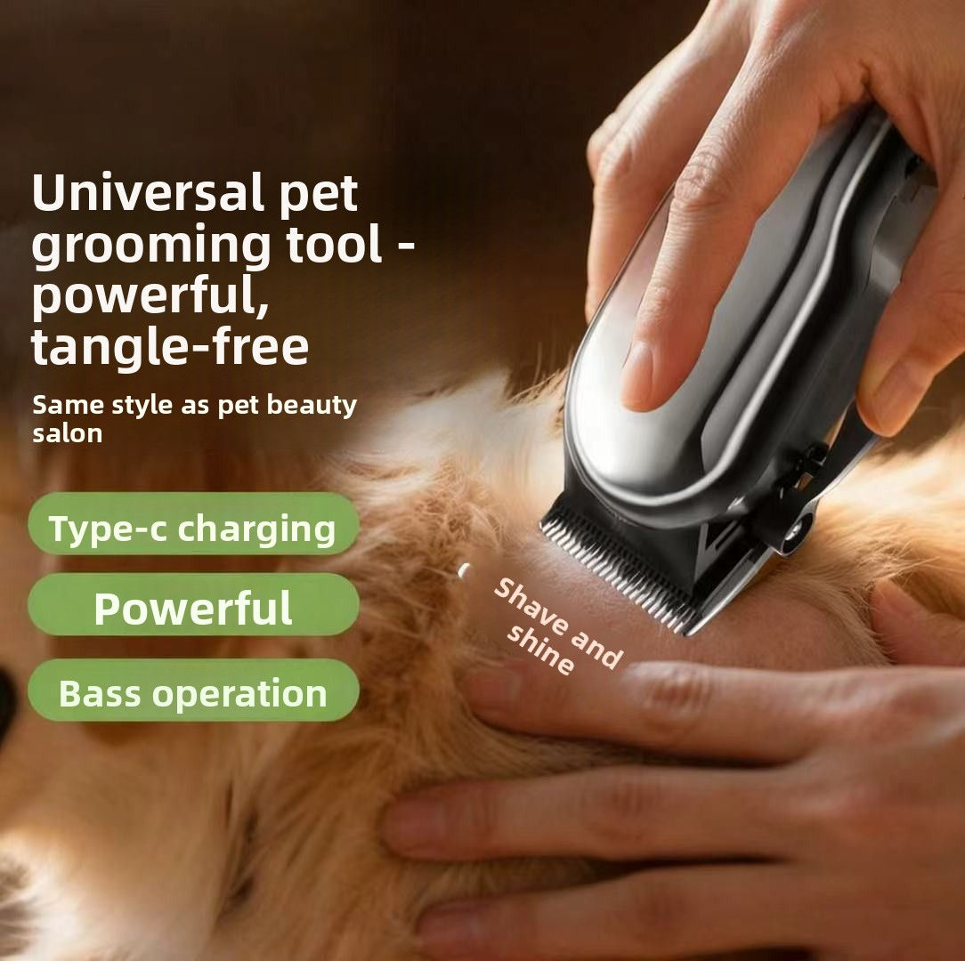 Pet Hair Clipper Kit with Digital Display