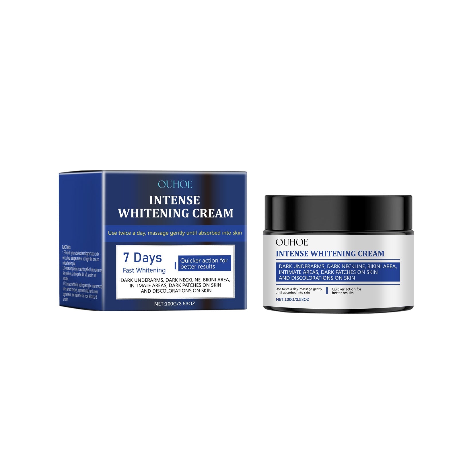 Brightening Moisturizer Cream, Hydrates, Rejuvenates, Radiant Skin, Vitamin C ,100g
