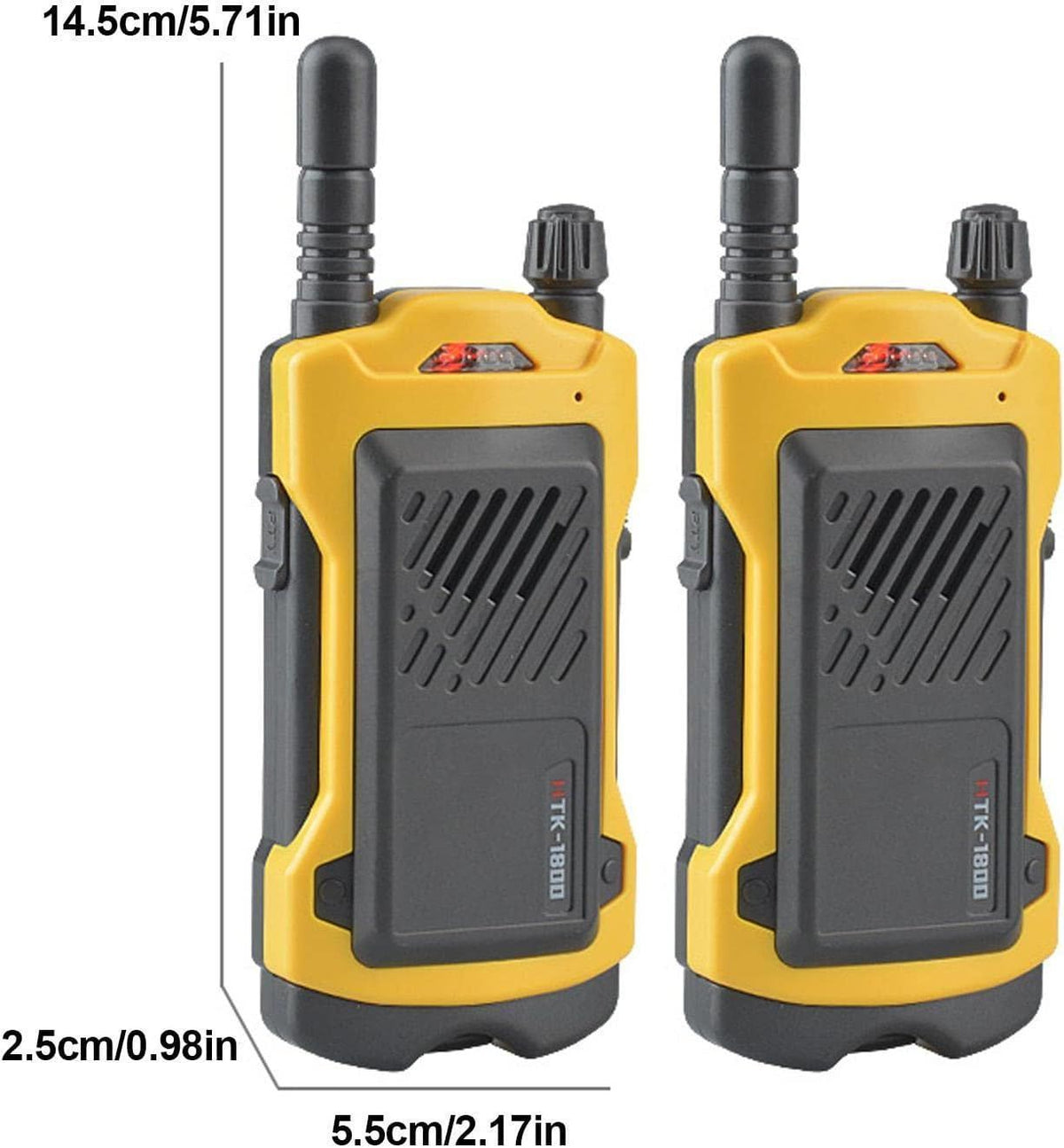 2PCS Kids Walkie Talkies Toys Wireless Communication 2 Way Radio for Girls Boys Gift