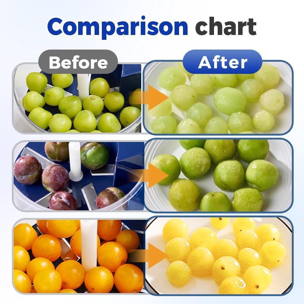 Electric Grape Peeling Machine Automatic Peeling Machine Portable Electric Garlic Peeler