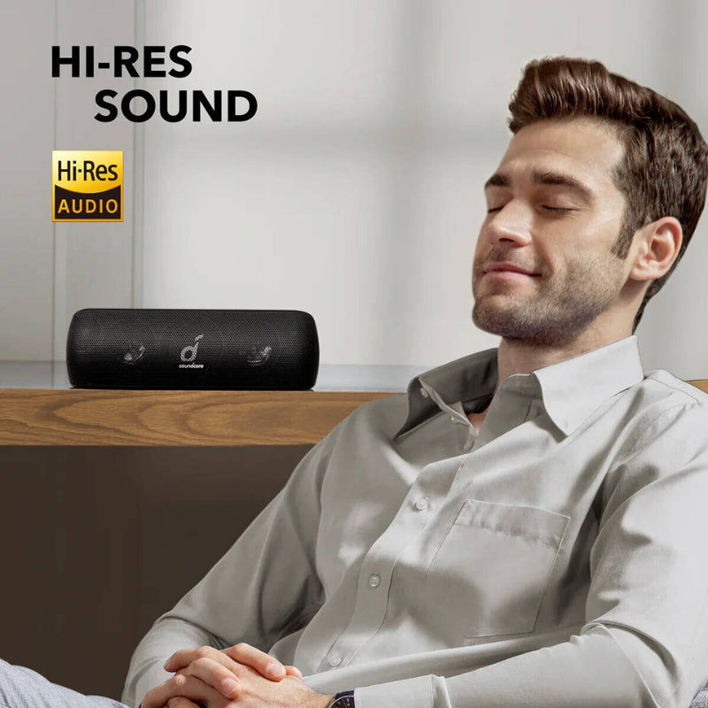 Anker Soundcore Motion+ 30W Bluetooth Speaker, Black