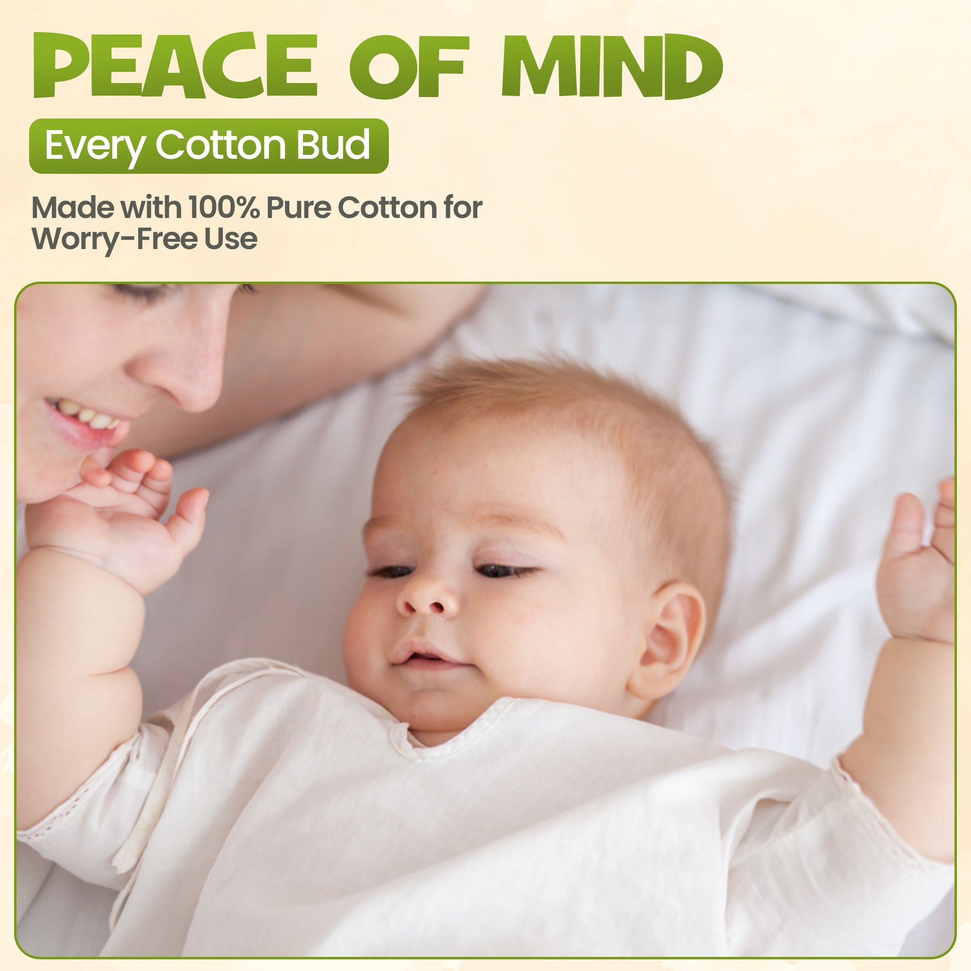 ENFANT Cotton Bud Box Ground & Spiral