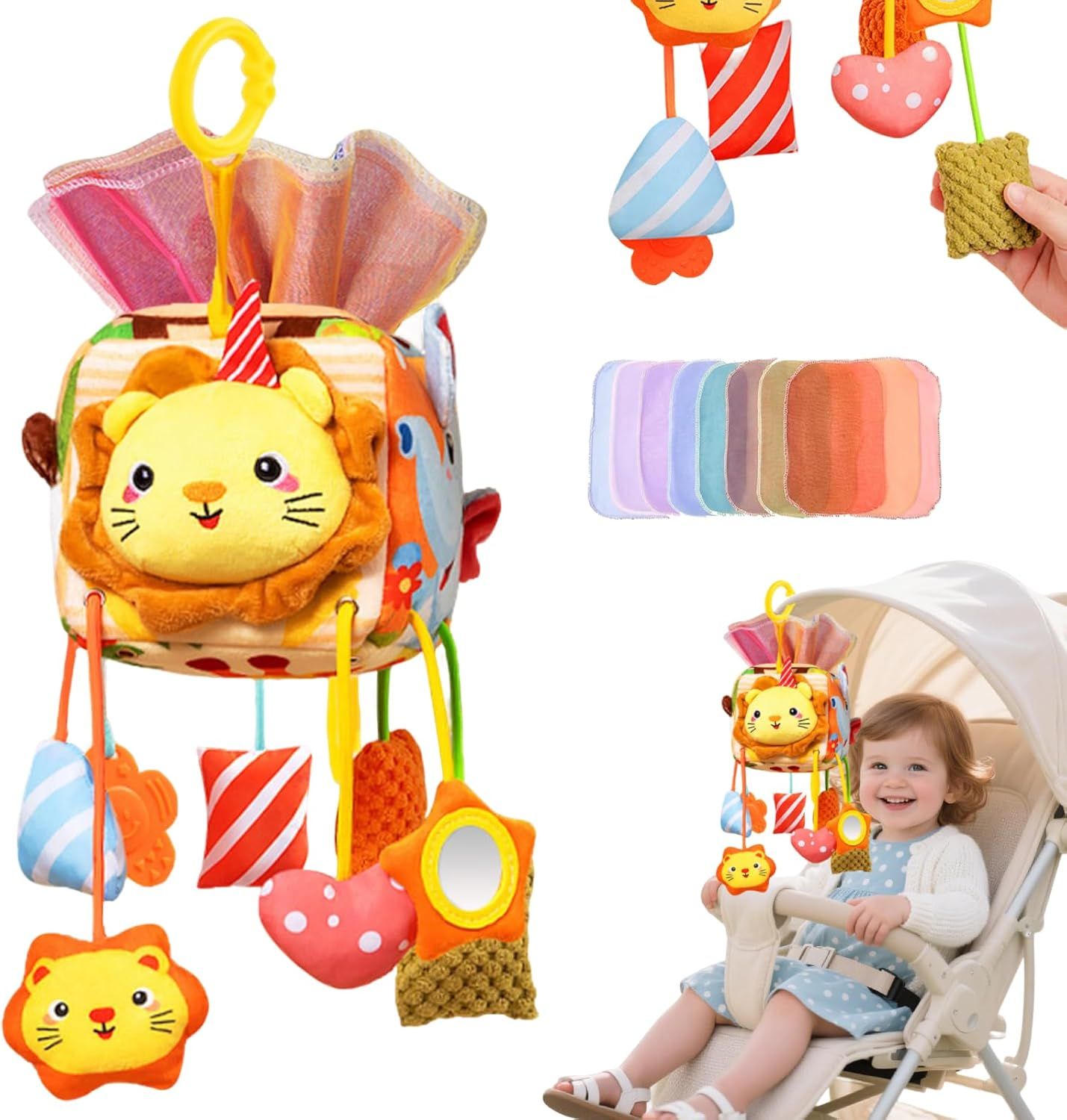 Montessori Baby Toy Baby Stroller Toy Early Educational Toy for Kids 1 2 3 Years Old