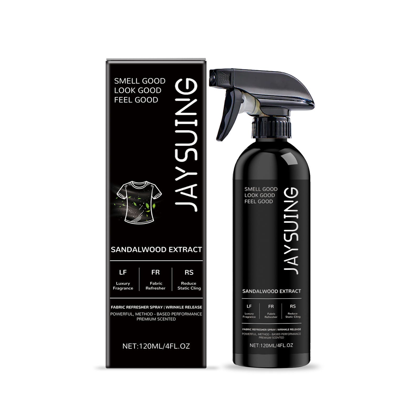 Clothing Care Freshening Spray, Long-Lasting Fragrance, Static Removal, Odor Eliminator ,120ml