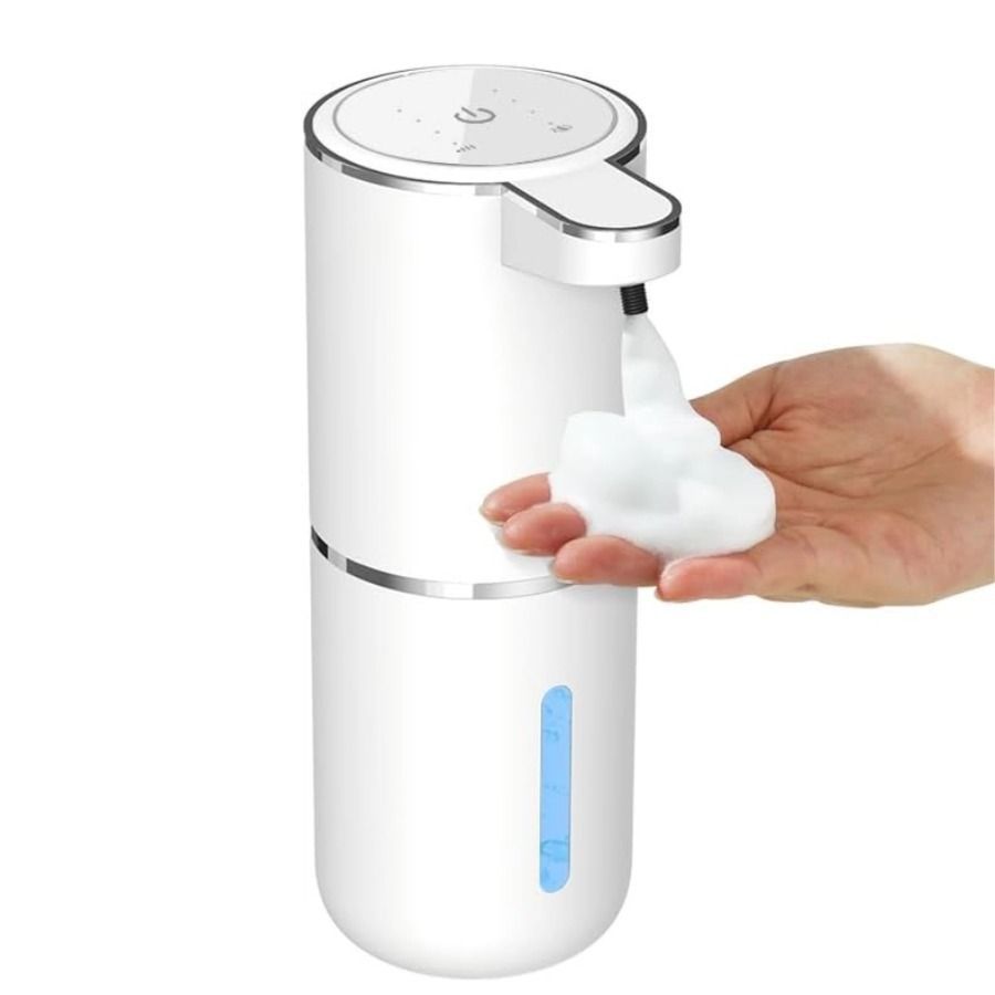 Foaming Soap Dispenser USB Rechargeable Automatic Soap Dispenser for Bathroom Kitchen