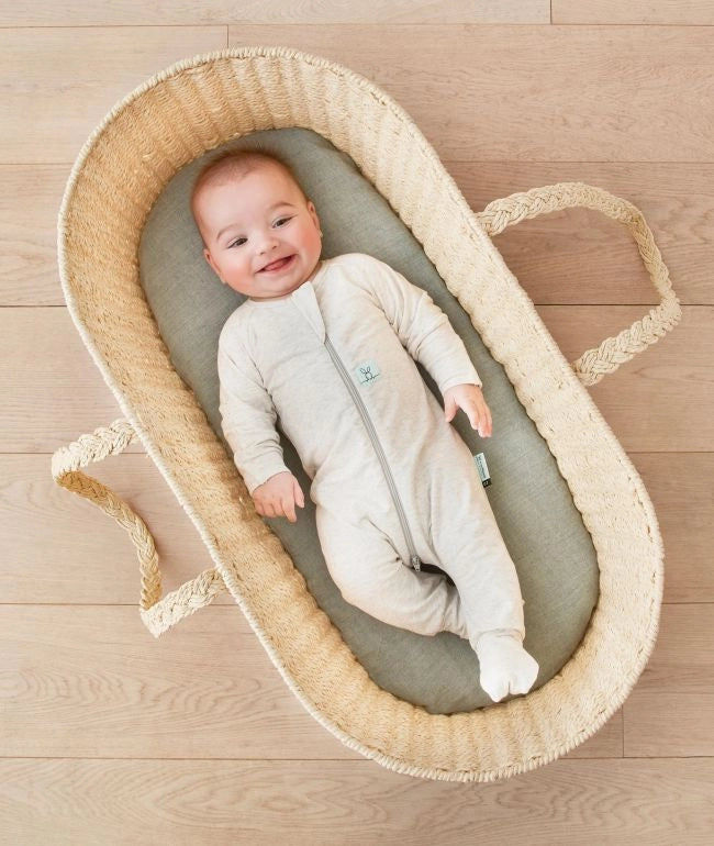 Long Sleeve Romper 0.2 TOG- Grey Marle (0-3M)