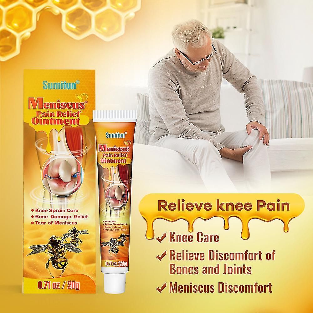 3pcs Bee Venom Gel for Joint Relief - Professional Treatment for Knee, Shoulder, Neck, and Lumbar Care