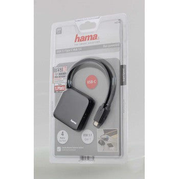 HAMA 135750 USB 3.1 TYPE-C HUB 1:4, BUS POWERED