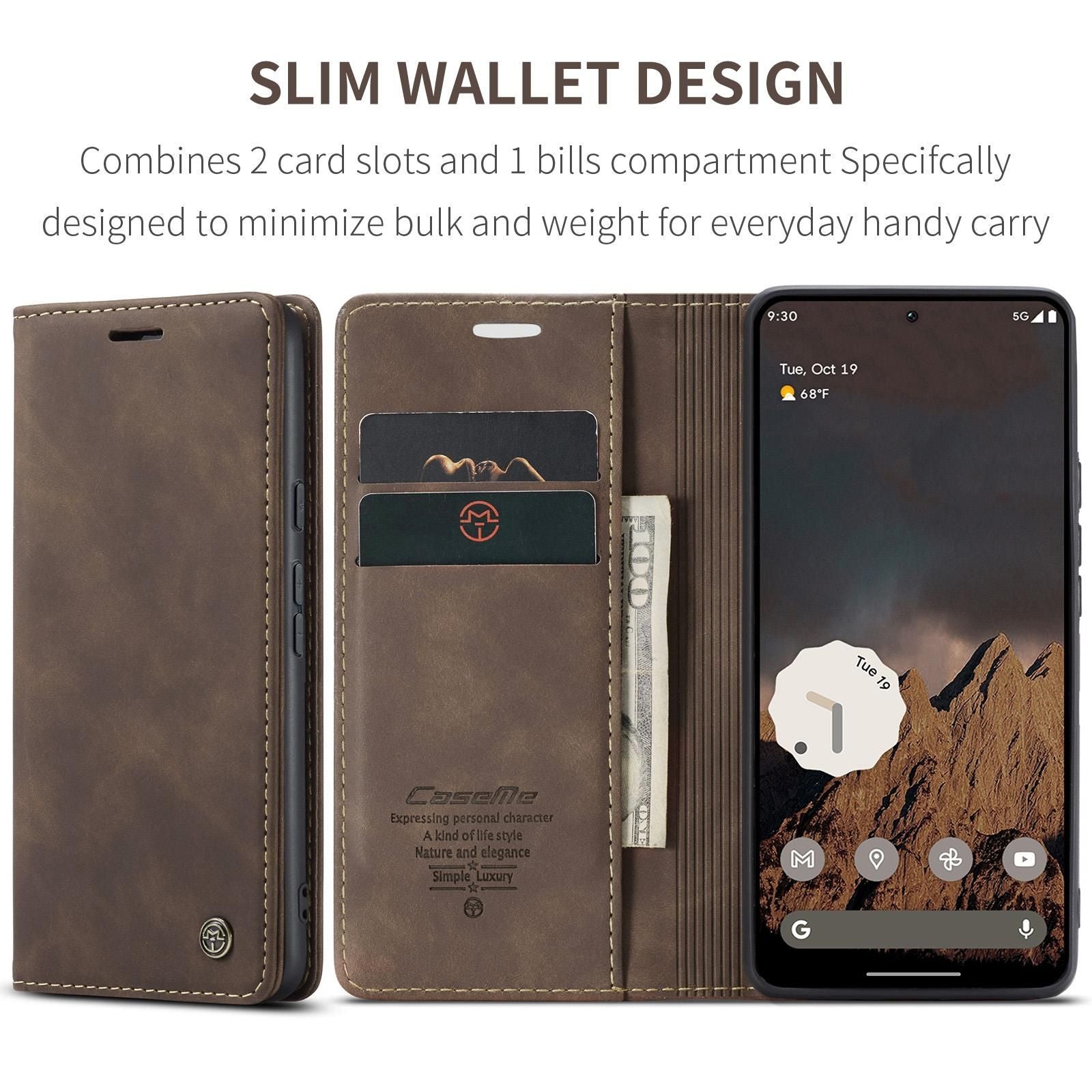 Multifunction Leather Case For Google Pixel 9a