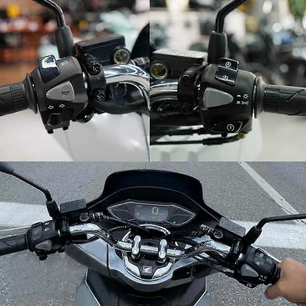 Motorbike Handlebar Controller Assembly Clear Signal Indication Abs For Pcx15