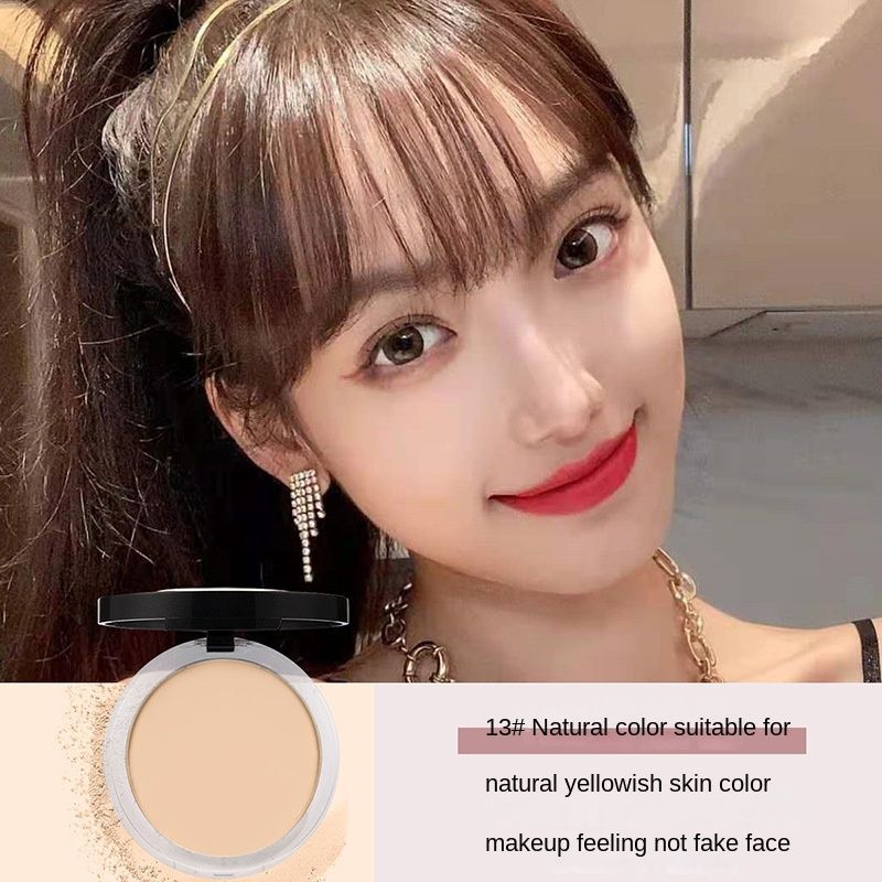 Matte Setting Powder Oil Control Pressed Powder Face Highlighter Compact Powder