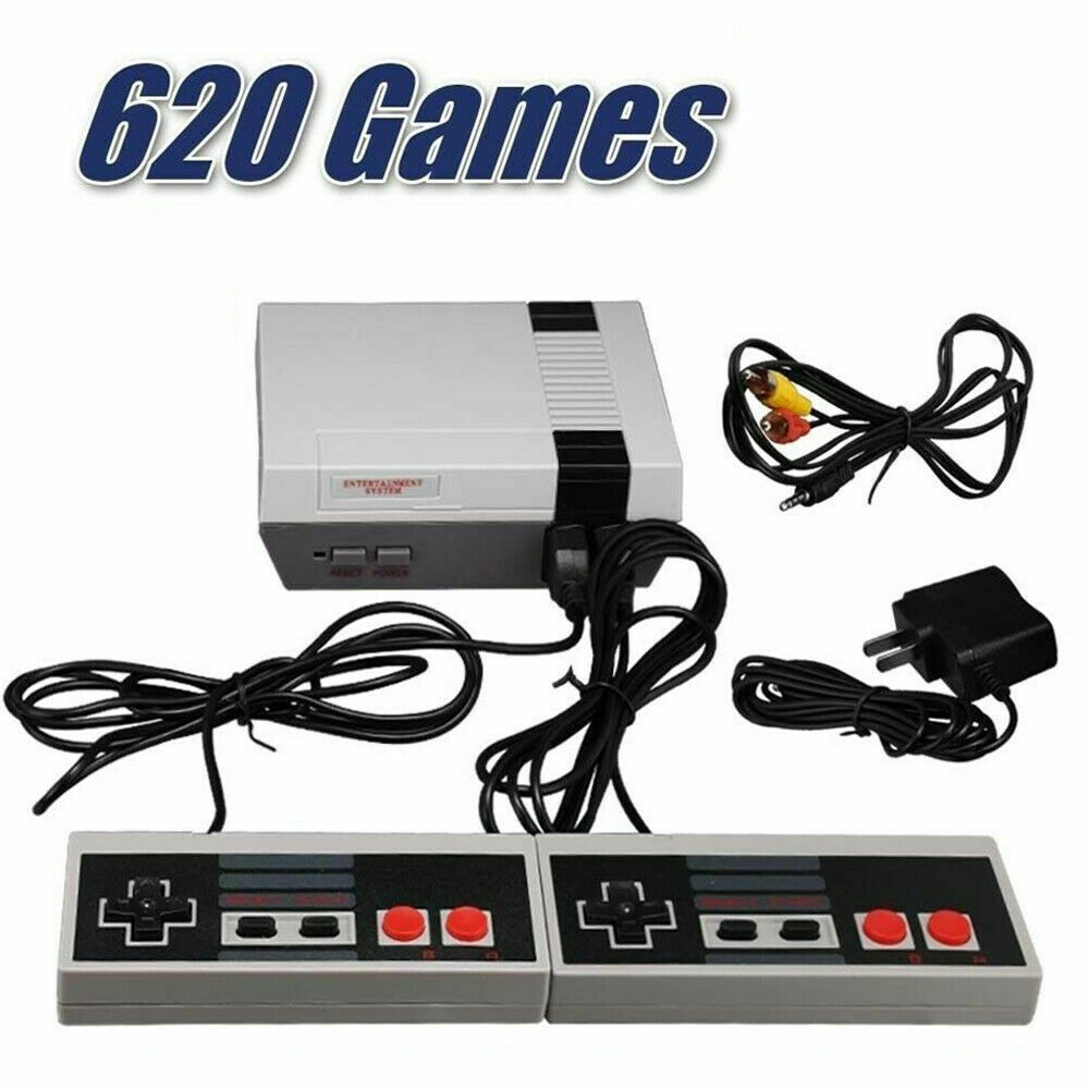 Retro Game Console Classic Handheld AV Output Video Player 620 Games