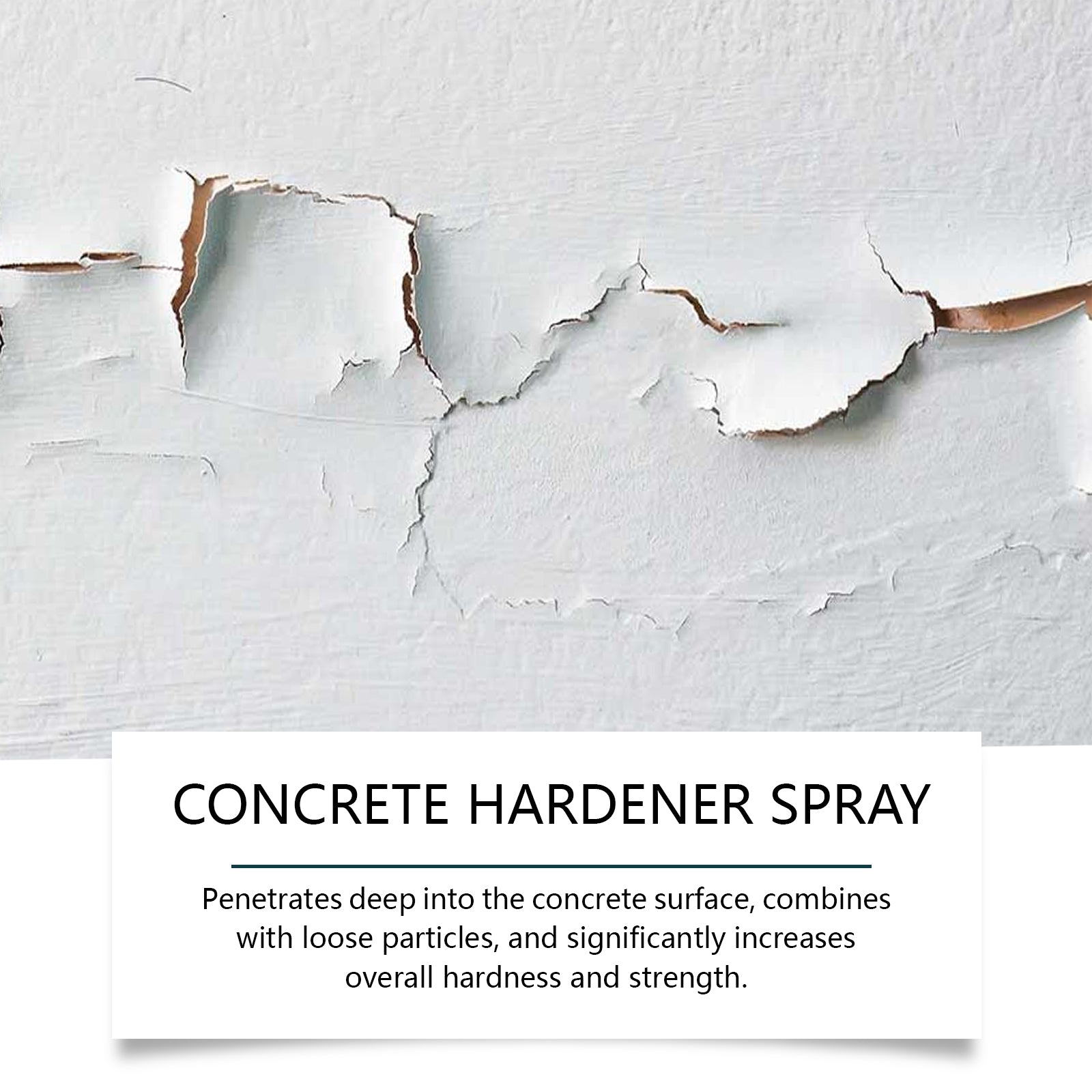 Boost Concrete Durability with Enhanced Waterproofing Sealant, Easy Spray, Long-Lasting Hardener ,120ml