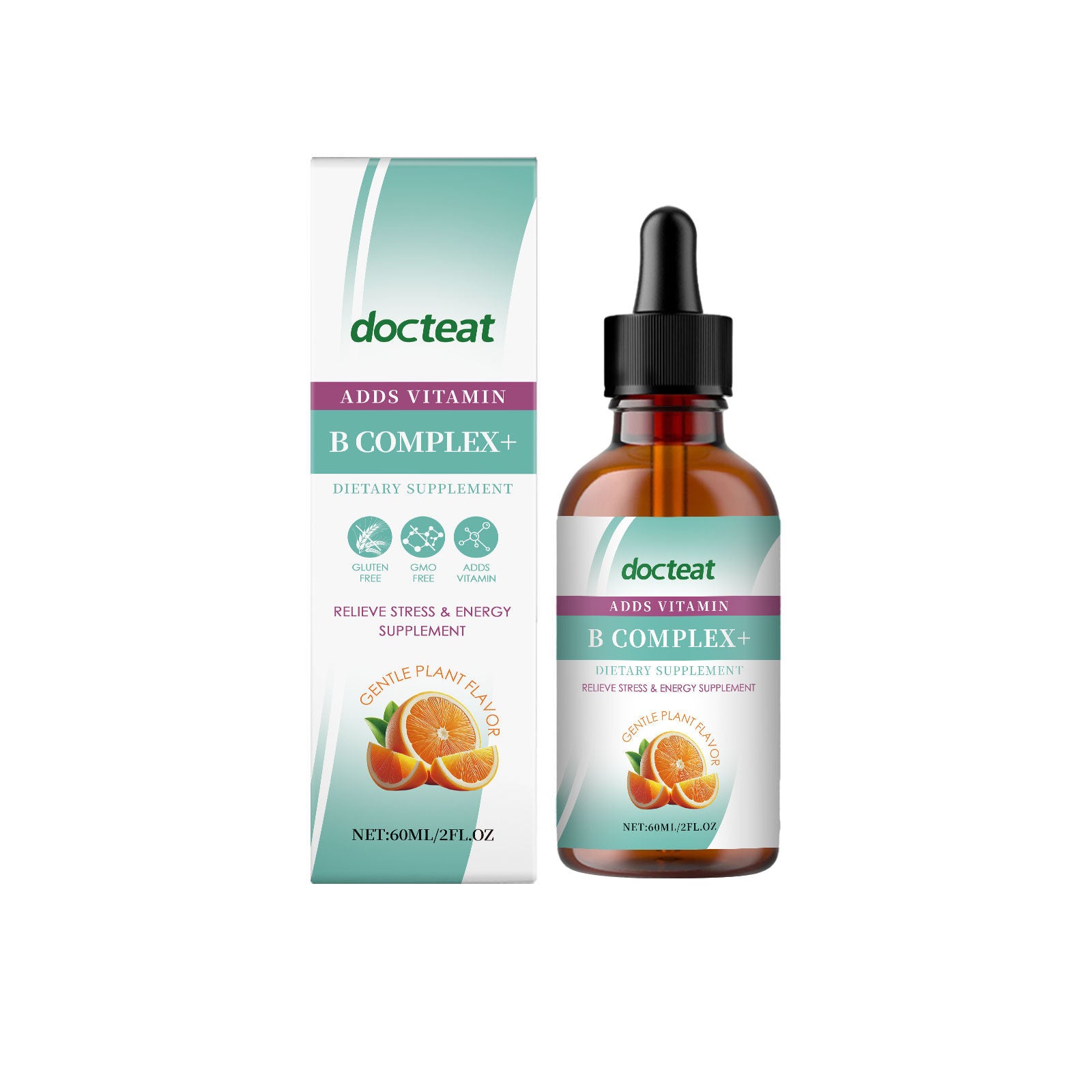 Boost Your Body Care with Vitamin B Complex Drops, Easy Daily Wellness Solution ,60ml