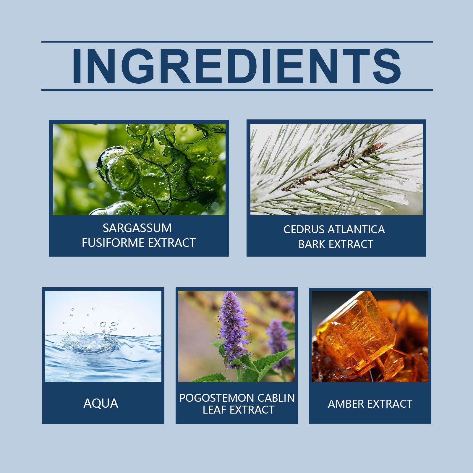 Blue Cologne Natural Retention, Fresh Sea Breeze, Long-Lasting, Niche Strong Fragrance ,50ml