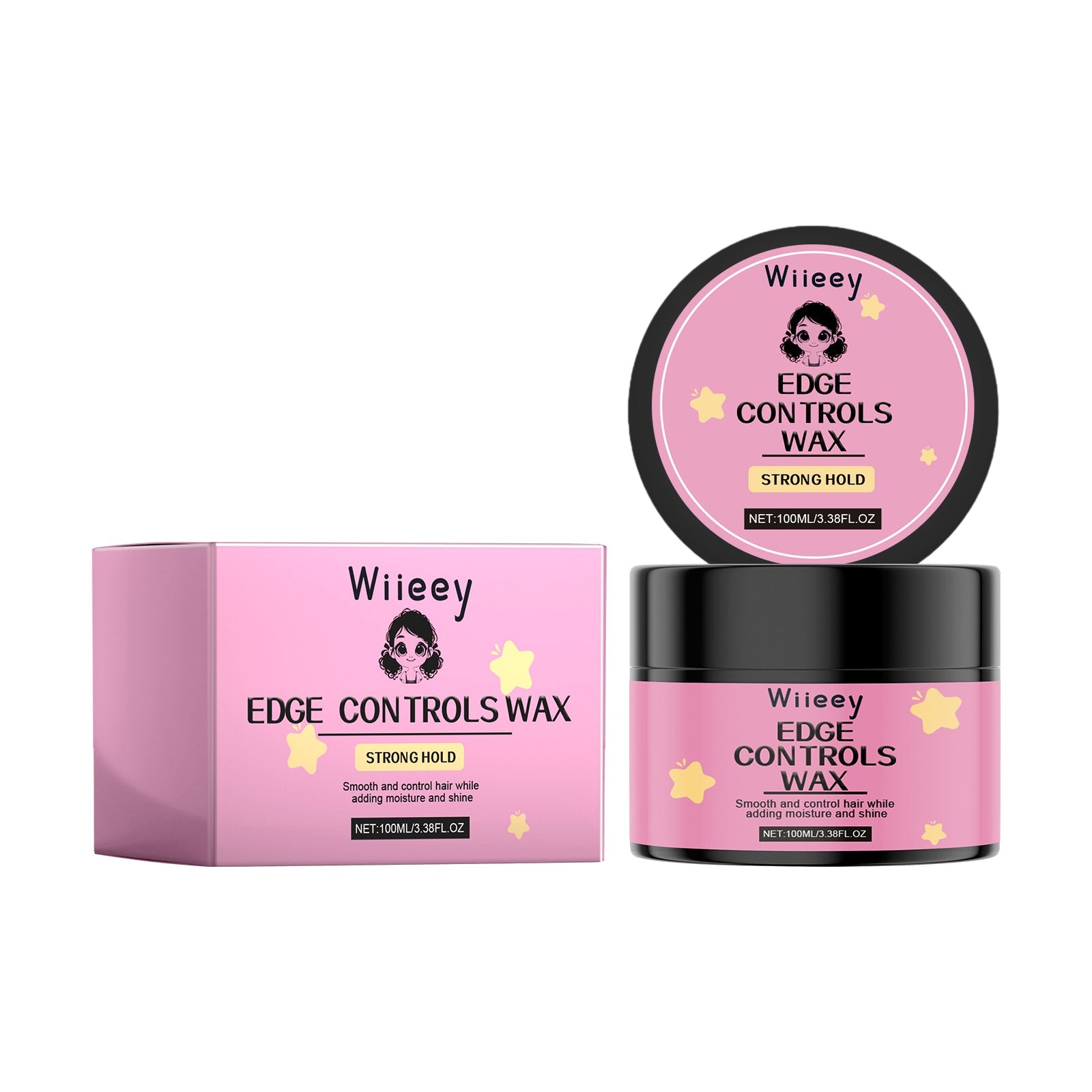 Best Hair Wax for Frizz Control, Long Lasting Hold, and Shine, Perfect for Curly Hair ,100ml