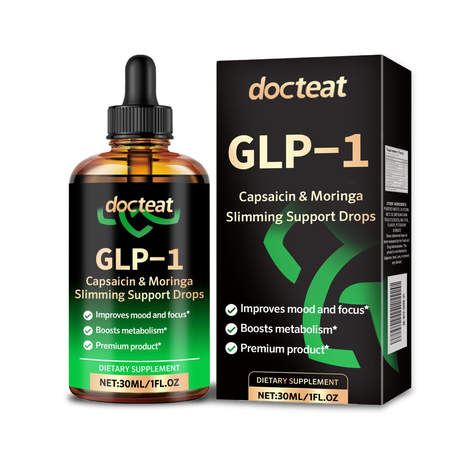 Boost Energy and Digestive Health with GLP-1 Chili Fruit Drops, Body Care Supplement ,30ml