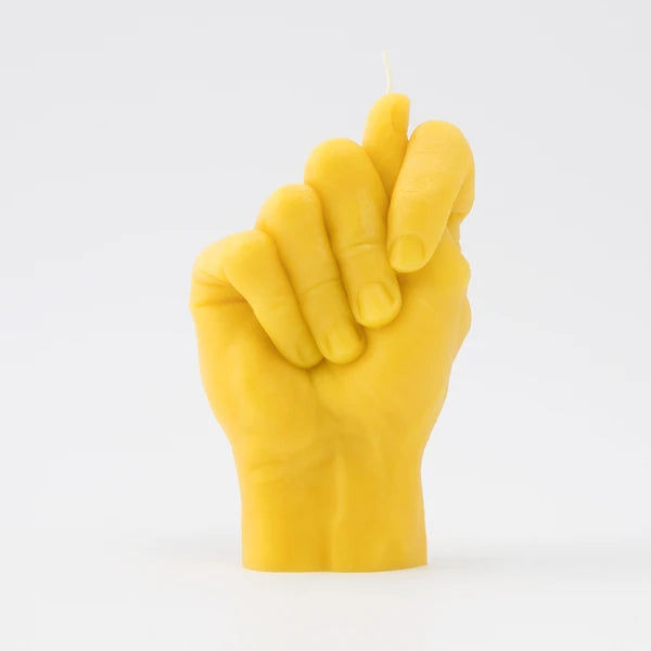 Hand Gesture Candle - Fig Hand