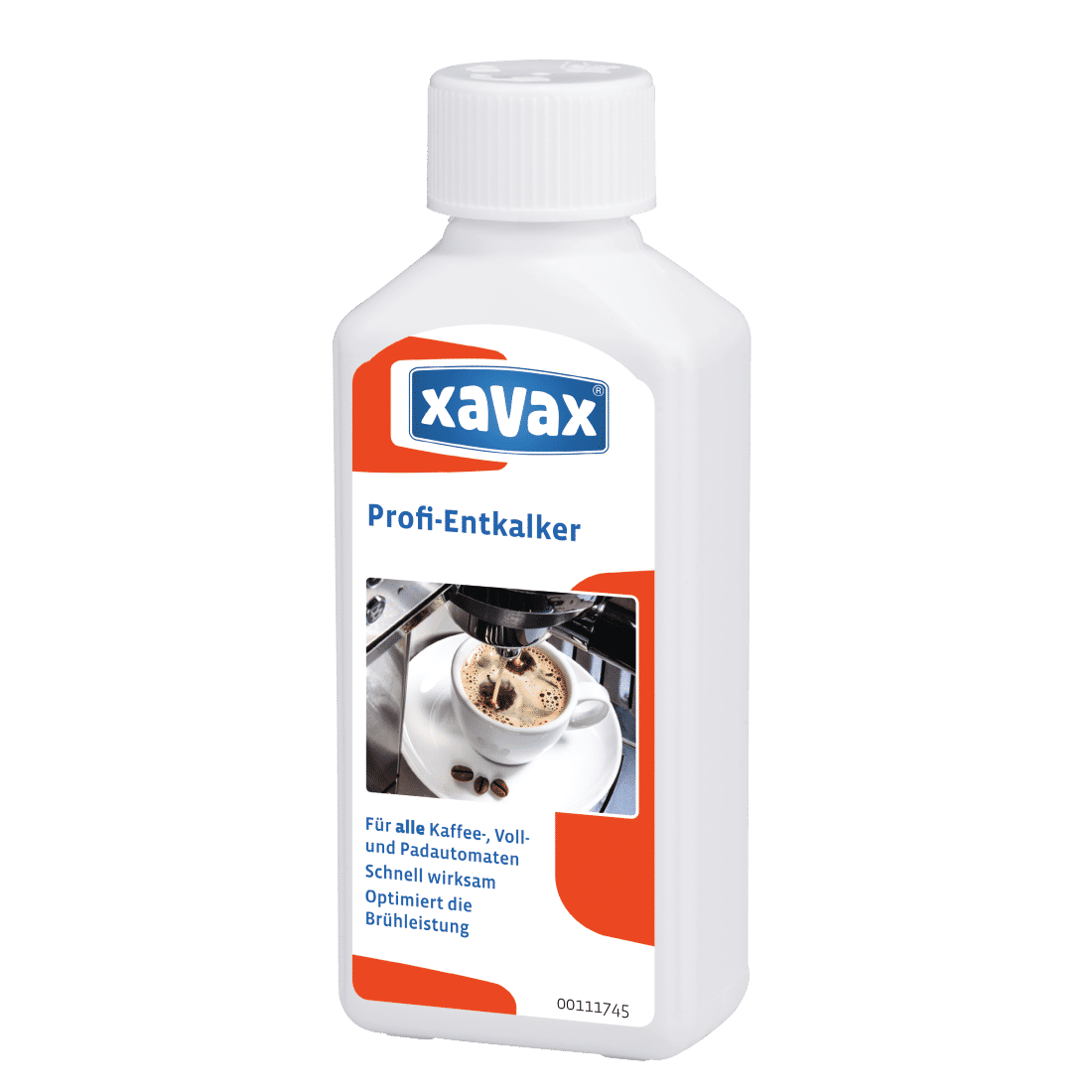 XAVAX 111745 Professional Descaler for Coffee Makers, 250 ml
