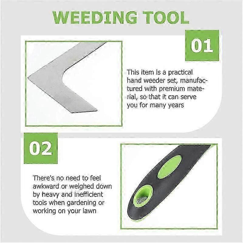 Crack Weeder, Stainless Steel Crevice Weeding Tool For Garden, Patio, Deck