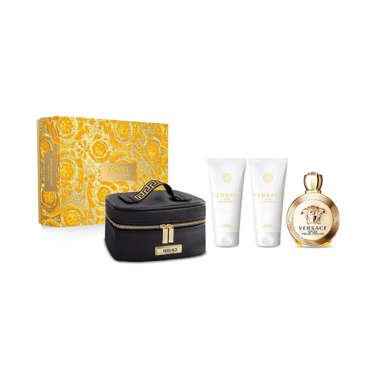 Versace Eros Pour Femme Edp 100Ml 3Pc Bag Set
