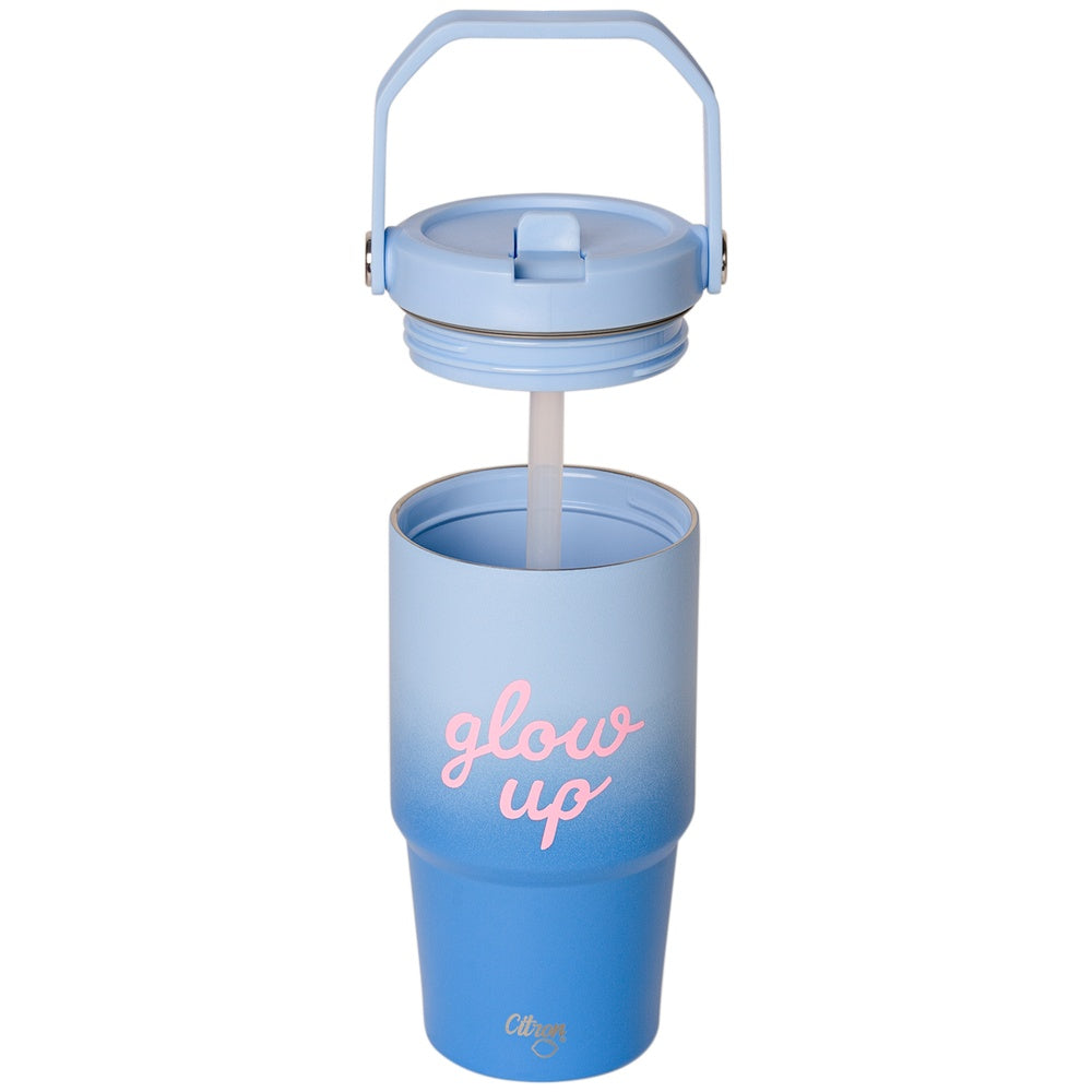 Citron Insulated Tumbler with Handle – 600ml
