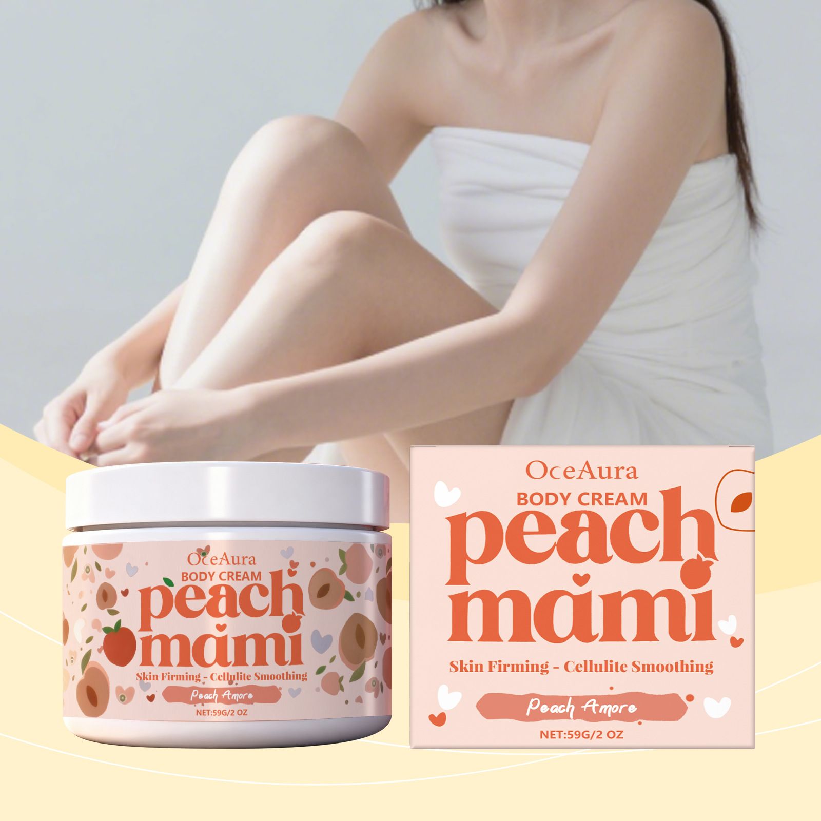 Moisturizing Body Cream Lightweight Hydration 59g