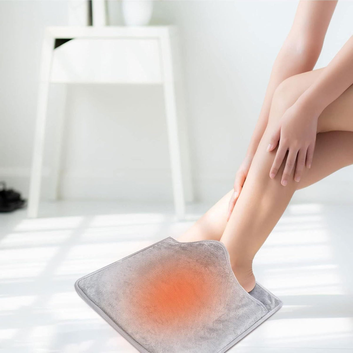 Electric Foot Warmer Winter Fast Heating Foot Pad with 6 Temperature Levels