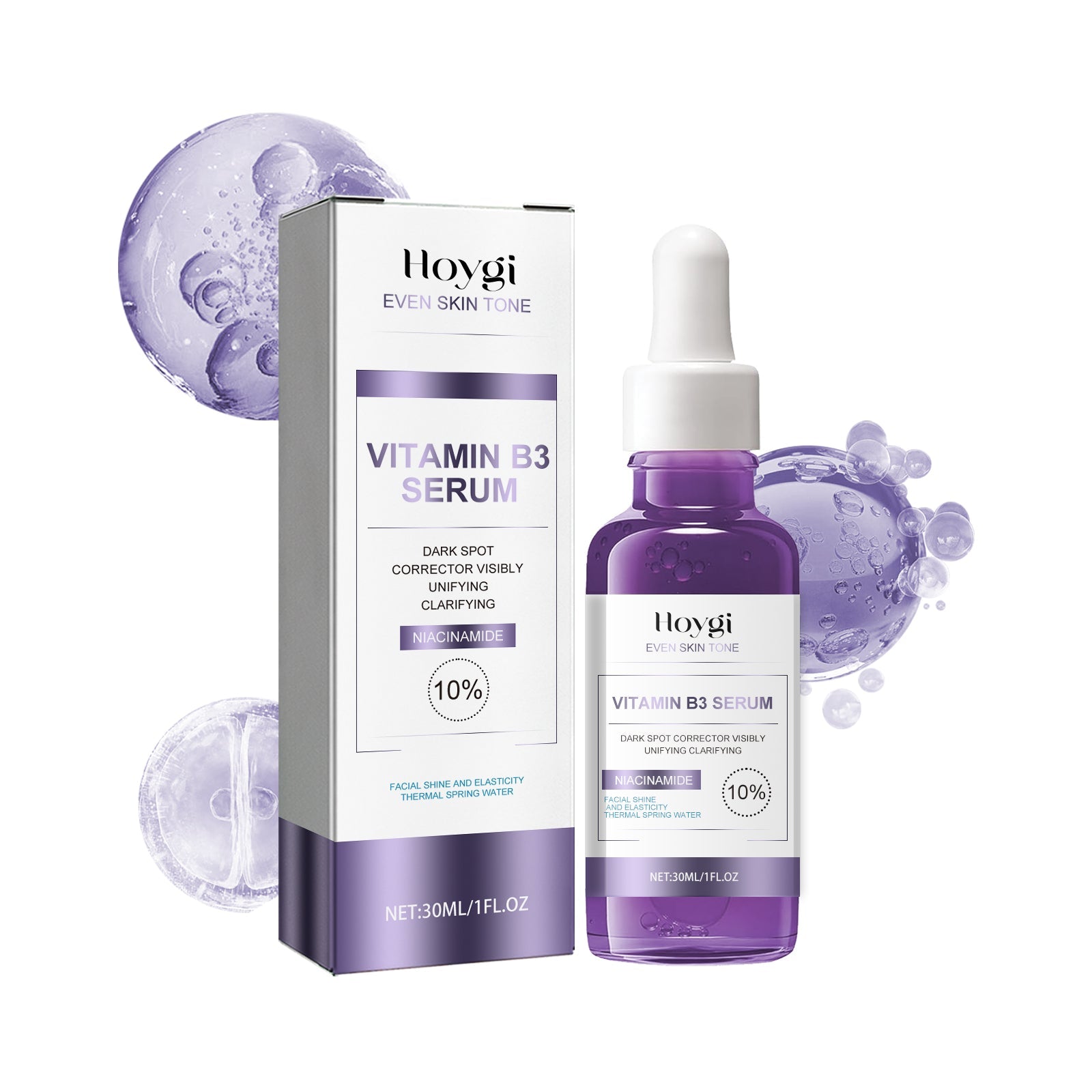 Vitamin B3 Serum for Firming and Moisturizing, Brighten Skin, Reduce Wrinkles ,30ml